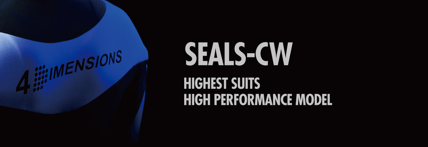 SEALS-CW|HIGHEST SUITS HIGHPERFORMANCE MODEL|縫い目のないシームレス製法の究極のウェットスーツ「シールズ」|4D Wetsuits|4DIMENSIONS