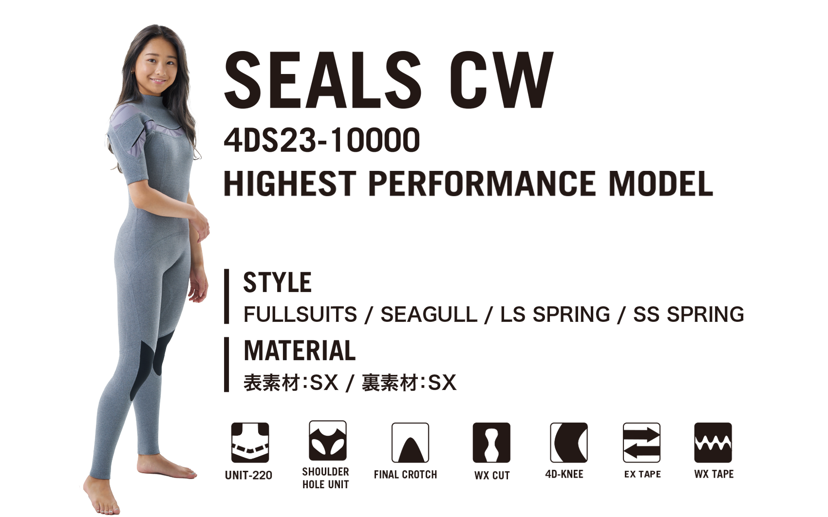 SEALS-CW 4D ウェットスーツ