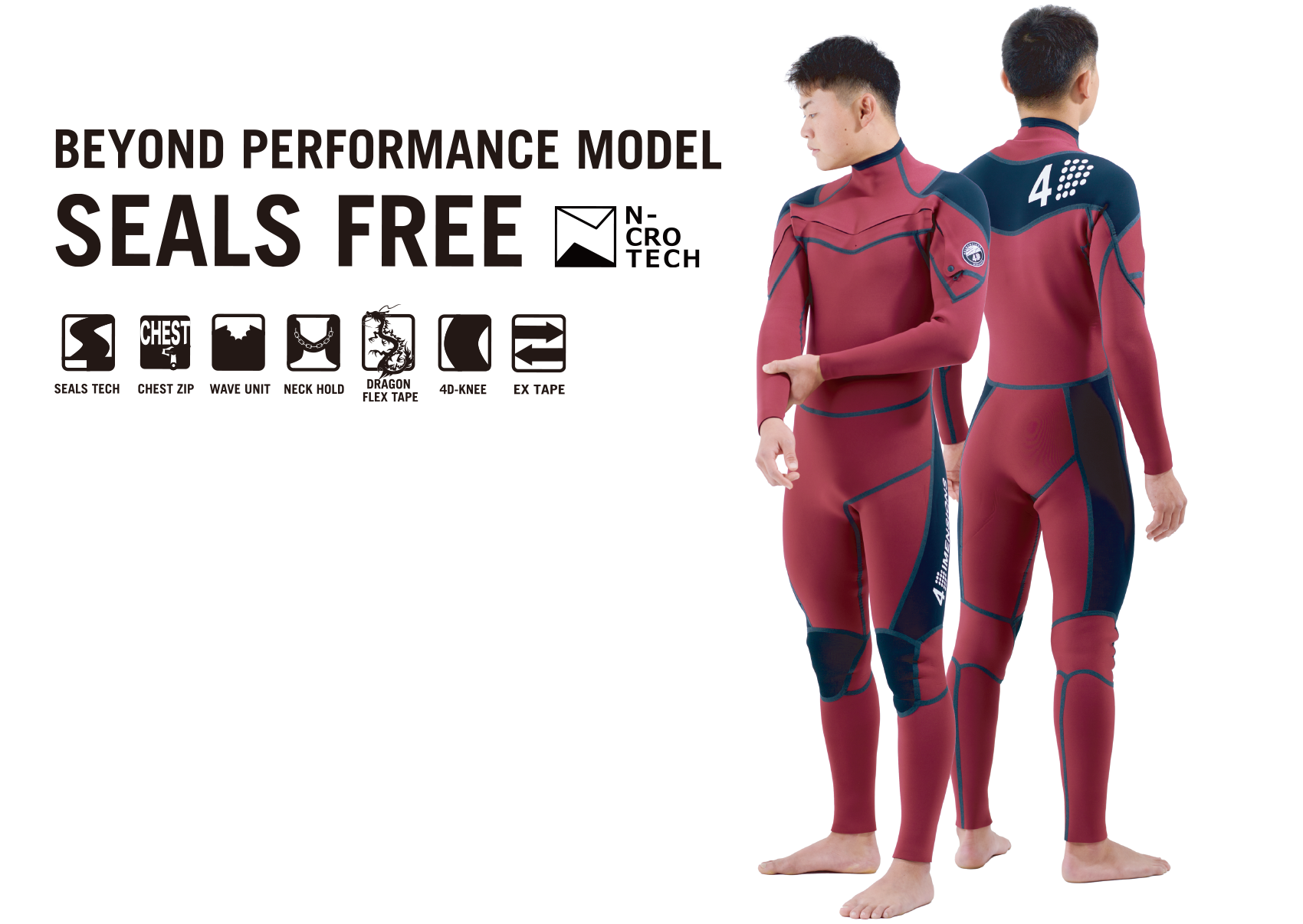 SEALS-FREE|4Dimensions Wetsuits